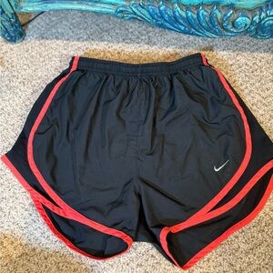 Nike Dri-FIT Black and Corral Shorts